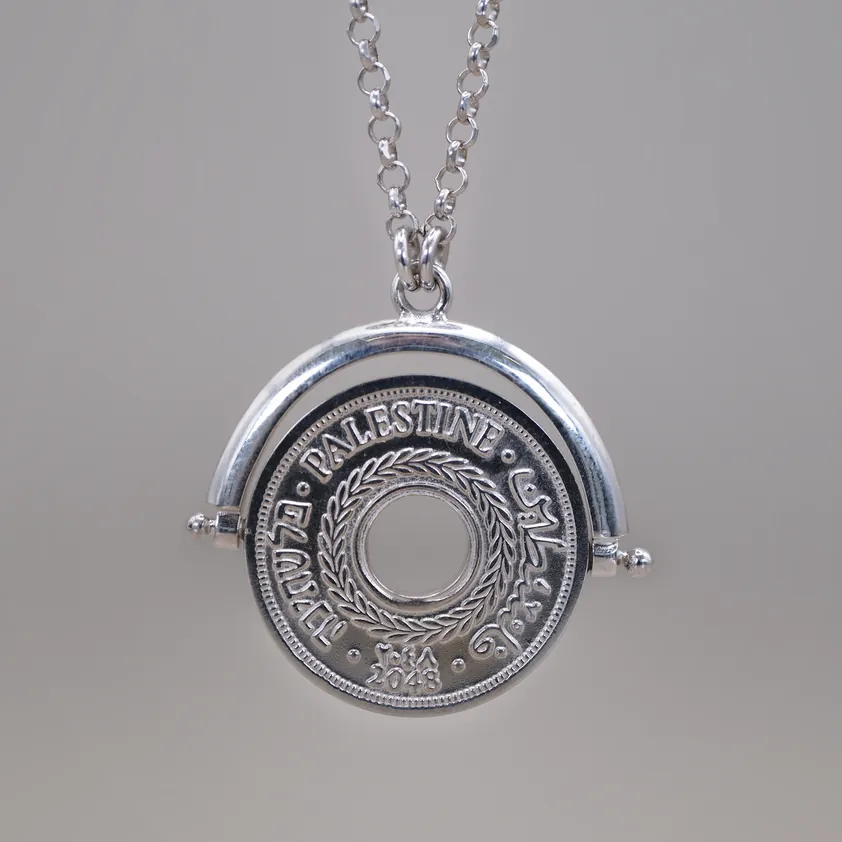 RHODIUM PLATED Pendant Main